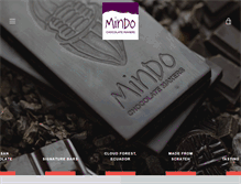 Tablet Screenshot of mindochocolate.com